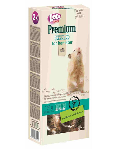 Lolo Pets Smakers Premium žiurkėnams 100 g