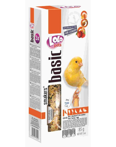 Lolo Pets Smakers MIX kanarėlėms 3 vnt.