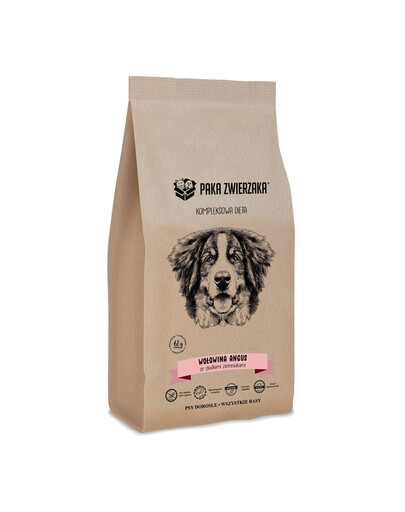 PAKA ZWIERZAKA Angusų jautiena su saldžiosiomis bulvėmis 9 kg suaugusiems šunims