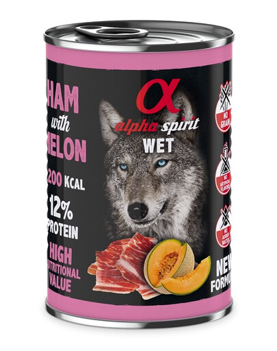 ALPHA SPIRIT Kumpelis su melionu 400 g