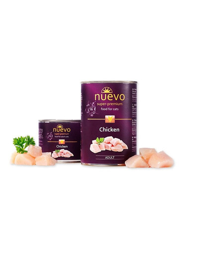 NUEVO Adult Cat Vištiena katėms 400 g