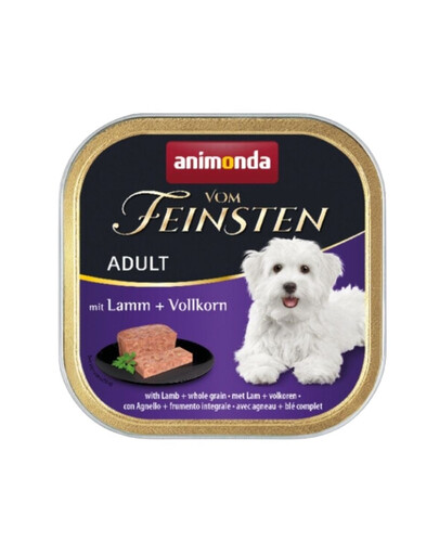 ANIMONDA Vom Feinsten Menue paštetas šunims su ėriena ir grūdais 150g
