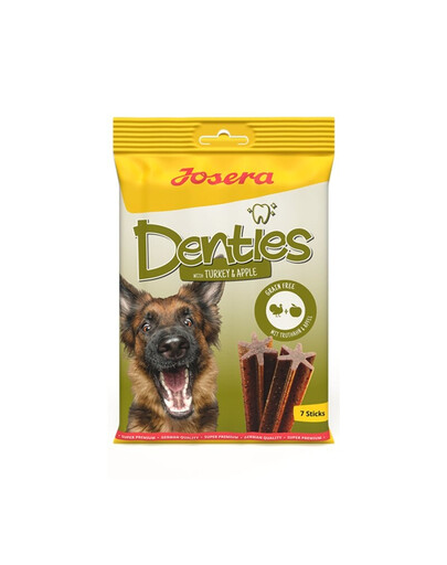 JOSERA Denties with Turkey & Apple 180g skanėstas šunims su kalakutiena ir obuoliais