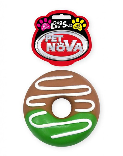 PET NOVA DOG LIFE STYL E Spurga su  glazūra 10 cm žaislu šuniui