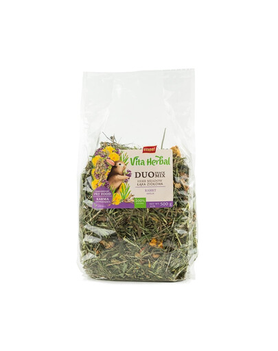 VITAPOL Vita Vita Herbal Duo Užkandžiai triušiams 500 g