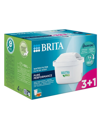 BRITA MAXTRA PRO Pure Performance 3+1 (4 vnt.) vandens filtras