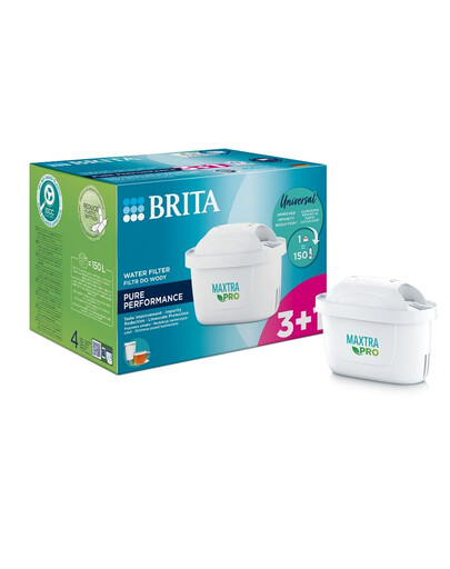 BRITA MAXTRA PRO Pure Performance 3+1 (4 vnt.) vandens filtras