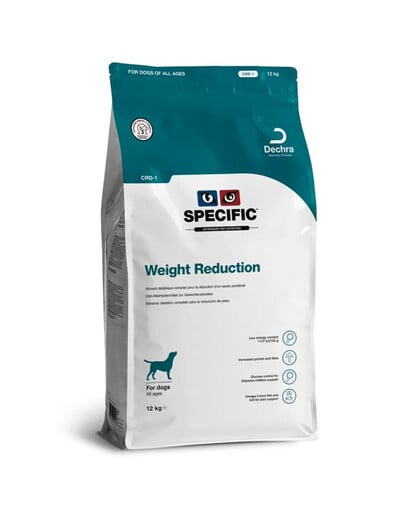 SPECIFIC Dog CRD-1 Weight Reduction 12 kg maistas suaugusiems šunims, turintiems antsvorio