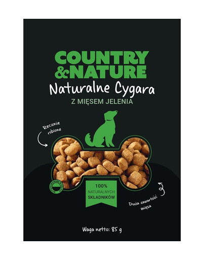 COUNTRY&NATURE Elnienos cigarai šunims 20 x 85 g