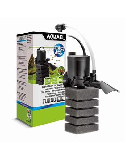 AQUAEL Turbo Mini akvariumo filtras gėlo vandens akvariumams