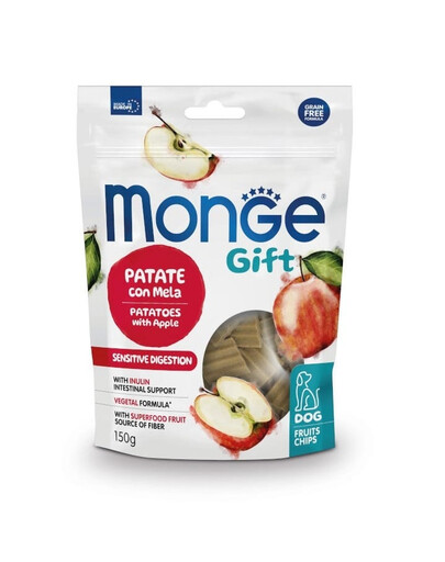 MONGE Dog Adult Sensitive digestion Bulvės su obuoliu 150 g