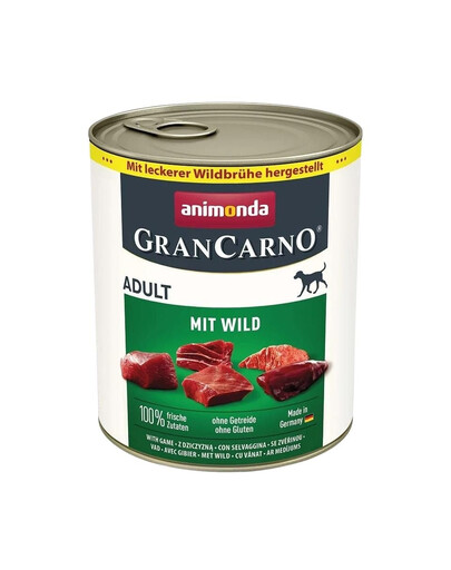 ANIMONDA Grancarno Adult elniena 800 g