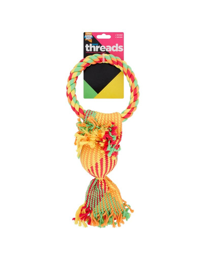 FURMINATOR Good Boy Threads Squeaky Ball & Ring