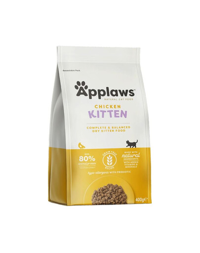 APPLAWS Cat Kitten Chicken 400g su vištiena
