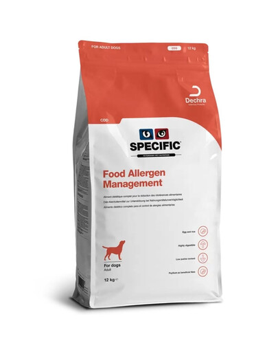 SPECIFIC Dog CDD Food Allergen Management 12 kg maistas alergiškiems šunims