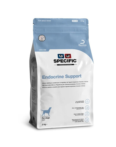 SPECIFIC Dog CED-DM Endokrininė parama 2 kg šunų ėdalo diabetikams