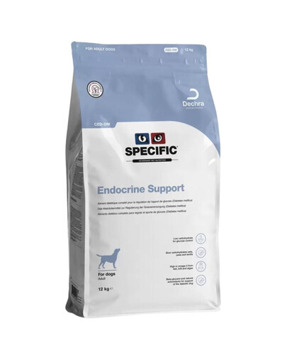SPECIFIC Dog CED-DM Endocrine Support 12 kg diabetinis šunų maistas