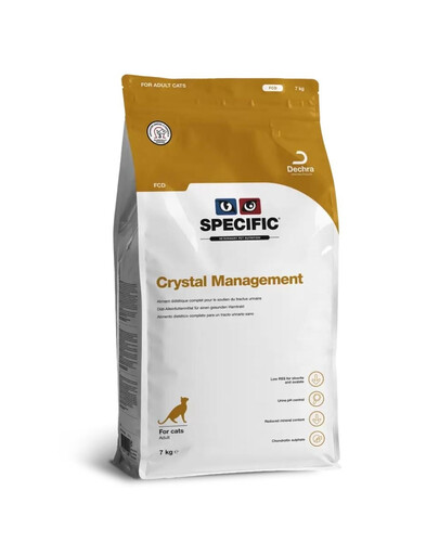 SPECIFIC Cat FCD Crystal Management 7 kg antistruvitinis ėdalas katėms