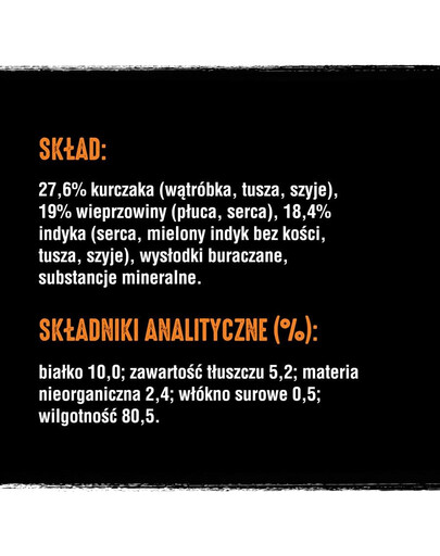 CRAVE skardinė 400 g - vištienos ir kalakutienos paštetas (pilnavertis drėgnas ėdalas suaugusiems šunims be grūdų