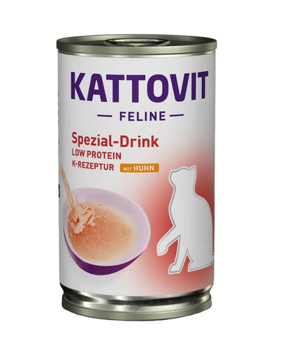 KATTOVIT Cat Diet Drinks Niere-Renal Drink vištiena 135 ml