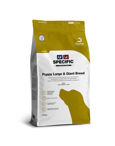 SPECIFIC Dog CPD-XL Puppy Large & Giant Breed 12 kg didelių veislių šuniukų maistas