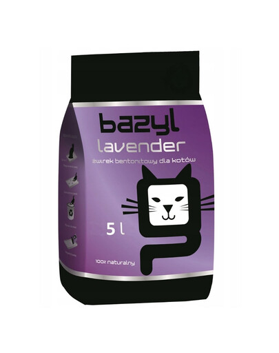 BAZYL Lavender Premium 5 L benit kačių kraikas