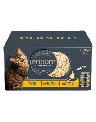 ENCORE Cat Multipak vištienos sultinys katėms 32x70g