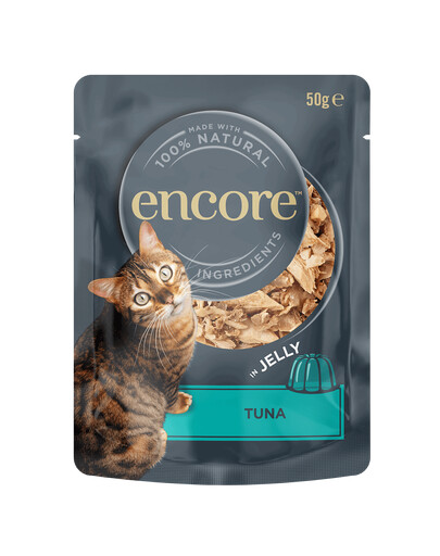 ENCORE Cat Multipak mix žuvies skonio želė katėms 20x50g