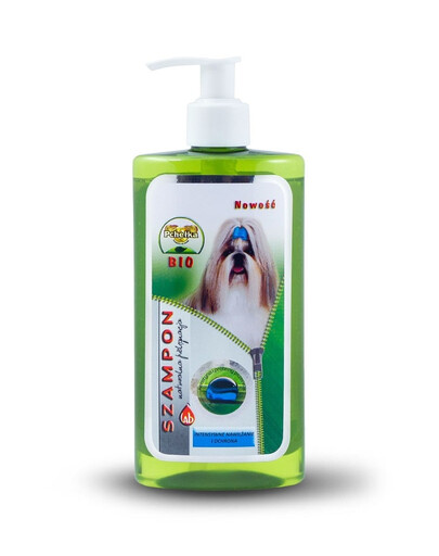 PCHEŁKA BIO Šampūnas su keratinu ir kviečių baltymais, intensyviai drėkinantis 290ml