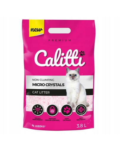 CALITTI Micro Crystals silikoninis kraikas 3,8 l