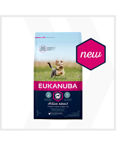 EUKANUBA Active Adult Toy Breed Chicken 2 kg