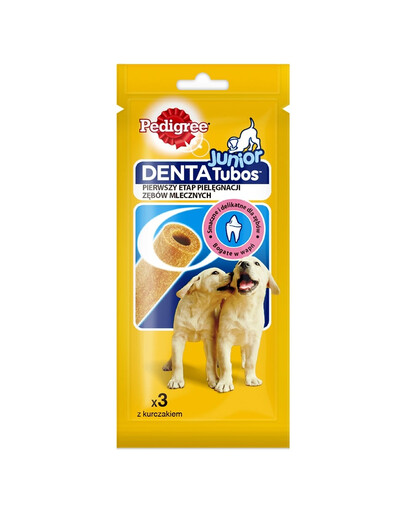 PEDIGREE DentaTubos Junior 72 g šuniukų maistas su vištienos skoniu