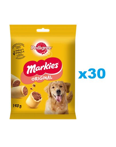 PEDIGREE Markies Original Traškūs sausainiai suaugusiems šunims 30x150g