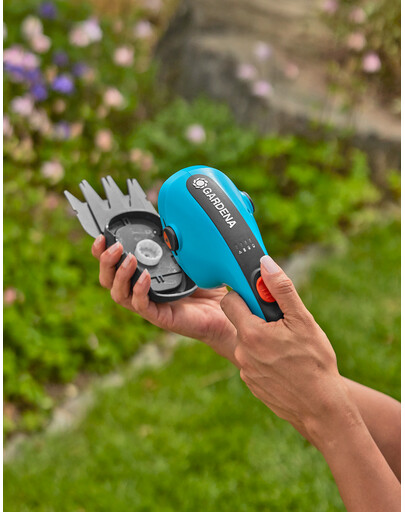 GARDENA akumuliatorinė žoliapjovė ir krūmų žirklės "ClassicCut Li