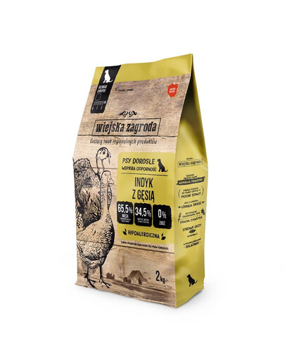 WIEJSKA ZAGRODA Kalakutiena su žąsimi 2 kg