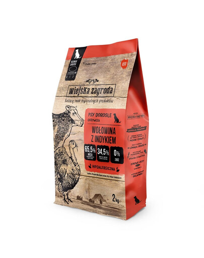 WIEJSKA ZAGRODA Jautiena su kalakutiena 2 kg