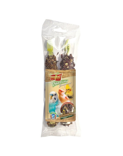 VITAPOL Smakrai paukščiams plunksnoms ir peštynėms vitaherbal 90 g