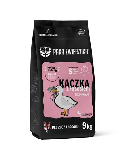 PAKA ZWIERZAKA Seven’th Heaven Duck & salmon Puppy 9 kg antis ir lašiša 9kg