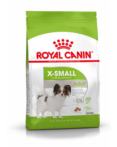 ROYAL CANIN X-Small adult 2 x 500g miniatiūrinių veislių šunų maistas