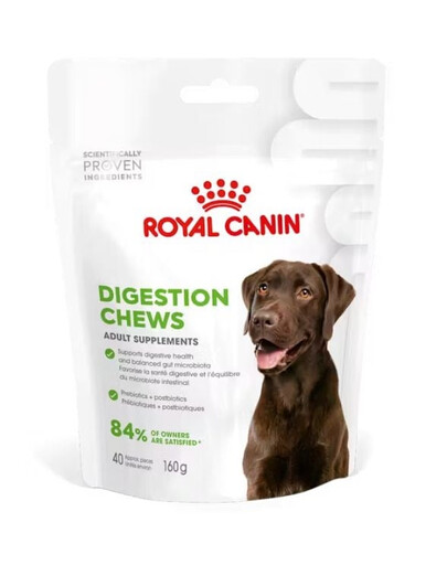 ROYAL CANIN Digestion Adult Dog Supplements 160g Virškinimo papildas suaugusiems šunims