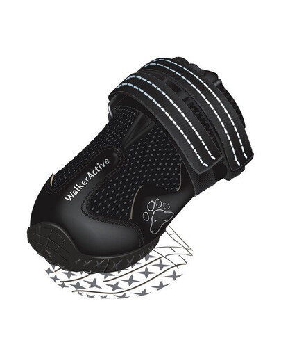 TRIXIE Apsauginiai batukai Walker Active, XS, 2 vnt.