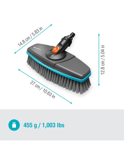 GARDENA "Cleansystem" minkštas plovimo šepetys