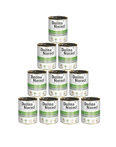 DOLINA NOTECI Premium Bogata W Dziczyznę 10x800g