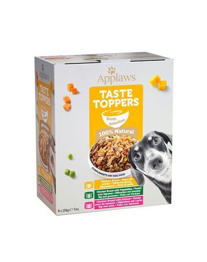Applaws Dog Tin 8x156g Multipack Supreme Collection
