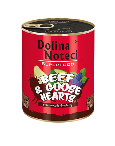 Premium SuperFood wołowina i serca gęsi 800 g