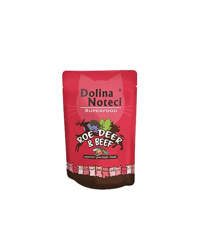 Superfood sarna i wołowina 85g mokra karma dla kotów