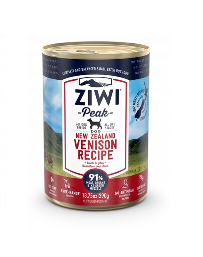 Dog Venison Dziczyzna 390 g