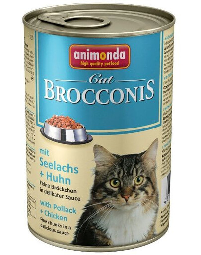 Brocconis łosoś i kurczak 0,4 kg