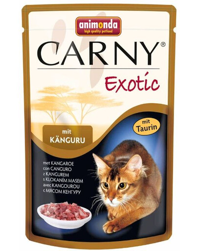 Carny exotic z mięsem kangura 85 g