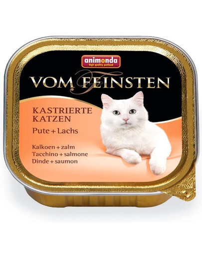 Vom feinsten sterilized indyk z łosoiem 0.1 kg